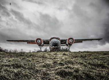 Stratford-upon-Avon photography Long Marston Airfield’s aeroplane graveyard Percival Sea Prince