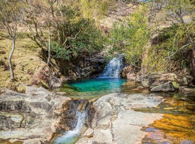 Landscape Photography, Clear, clear waters, wild swimming, North Wales, Snowdon via the Watkin Path