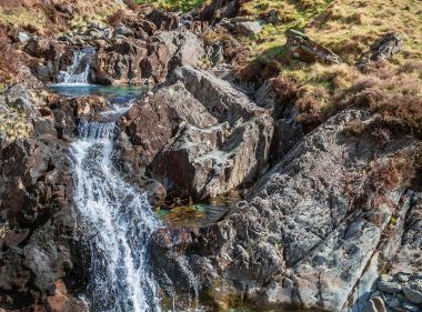 Landscape Photography, Clear, clear waters, wild swimming, North Wales, Snowdon via the Watkin Path